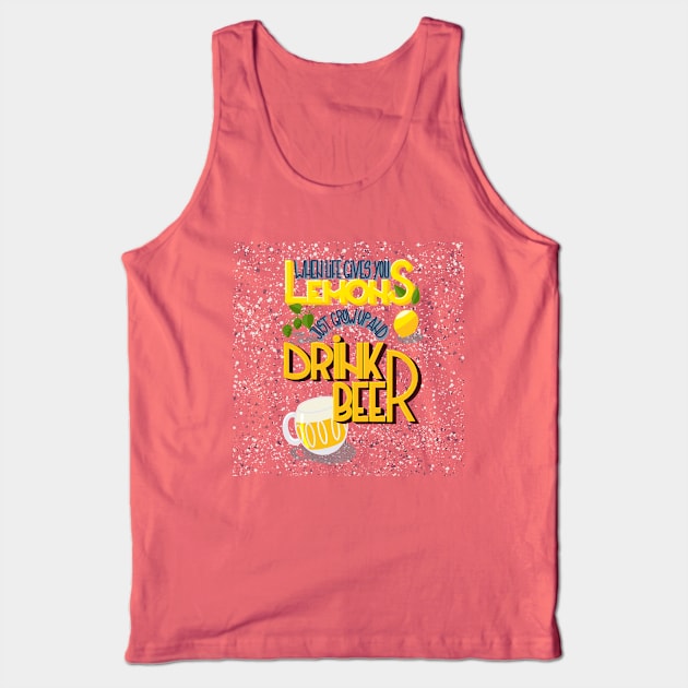 Hops and lemons Tank Top by Rodhia